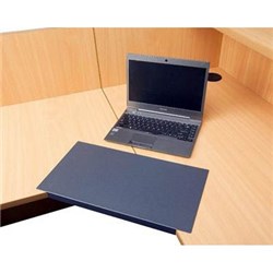 RAPIDLINE CORNER LOZENGE FOR WORKSTATION 25MM TOP GREY