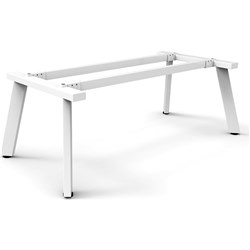 RAPIDLINE ETERNITY COFFEE TABLE FRAME ONLY 1200W X 600D X 425MMH WHITE