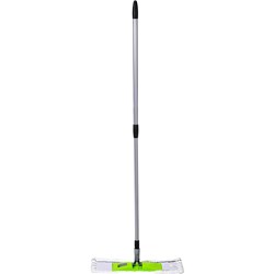 CLEANLINK MICROFIBRE MOP WITH TELESCOPIC HANDLE WHITE