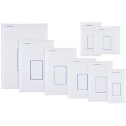 JIFFYLITE SEALED AIR SIZE 1 BUBBLE LINED MAILING BAG 150 X 225MM WHITE