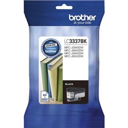 BROTHER LC-3337BK INK CARTRIDGE HIGH YIELD BLACK