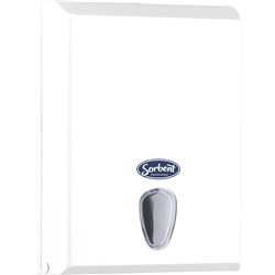 SORBENT PROFESSIONAL COMPACT HAND TOWEL DISPENSER WHITE