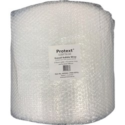 PROTEXT BUBBLE WRAP OFFICE ROLL 500MM PERFORATED 375MM X 50M CLEAR