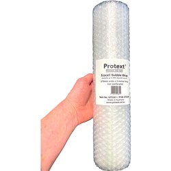 PROTEXT BUBBLE WRAP OFFICE ROLL NON-PERFORATED 375MM X 3M CLEAR