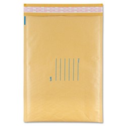 PROTEXT POLYCELL MAILER PAPER OUTER - BUBBLE INNER 265MM X 380MM BROWN CARTON 100