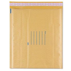 PROTEXT POLYCELL MAILER PAPER OUTER - BUBBLE INNER 315MM X 380MM BROWN CARTON 100