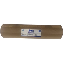 PROTEXT KRAFT PACKAGING PAPER ROLL 750MM X 340M 60GSM BROWN