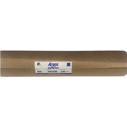 PROTEXT KRAFT PACKAGING PAPER ROLL 900MM X 340M 60GSM BROWN