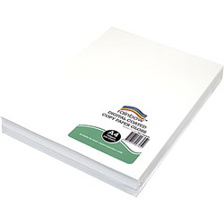 RAINBOW PREMIUM DIGITAL COPY PAPER GLOSS A4 150GSM WHITE PACK OF 250 SHEETS