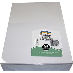 RAINBOW PEFC MATTE DIGITAL COPY PAPER A4 150GSM WHITE PACK OF 250 SHEETS