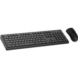 MOKI WIRELESS KEYBOARD AND MOUSE COMBO BLACK