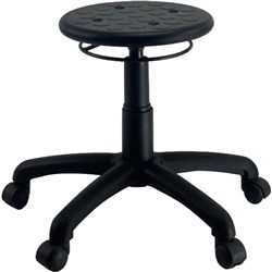 K2 NTR CARLTON ROUND TASK MEDICAL STOOL BLACK