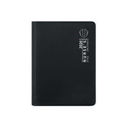 UPWARD NURSE'S DIARY A7 WEEK TO VIEW BLACK