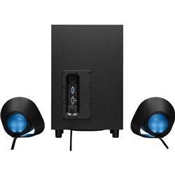 LOGITECH G560 LIGHTSYNC PC GAMING SPEAKERS BLACK