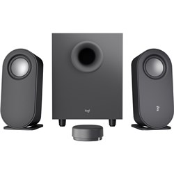 LOGITECH Z407 BLUETOOTH COMPUTER SPEAKERS WITH SUBWOOFER BLACK