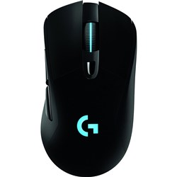 LOGITECH G703 LIGHTSPEED WIRELESS GAMING MOUSE WITH HERO SENSOR BLACK