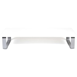 KENSINGTON SLIM EXTRA WIDE MONITOR STAND FOR UP TO 32 INCH SCREENS WHITE
