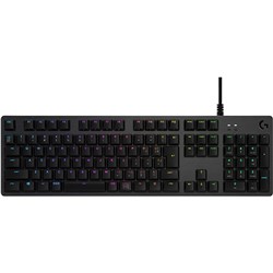 LOGITECH G512 CARBON LIGHTSYNC RGB MECHANICAL GAMING KEYBOARD WITH GX BROWN SWITCHES