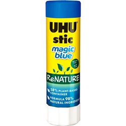 UHU RENATURE GLUE STICK 40G BLUE