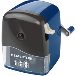 STAEDTLER MARS  ROTARY SHARPENER ONE HOLE BLUE