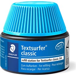 STAEDTLER TEXTSURFER CLASSIC HIGHLIGHTER REFILL STATION BLUE