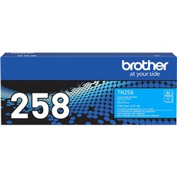 BROTHER TN-258C TONER CARTRIDGE CYAN