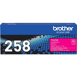 BROTHER TN-258M TONER CARTRIDGE MAGENTA