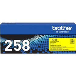 BROTHER TN-258Y TONER CARTRIDGE YELLOW