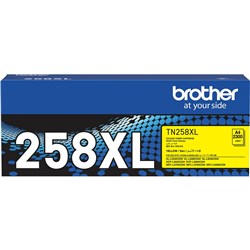 BROTHER TN-258XLY TONER CARTRIDGE HIGH YIELD YELLOW