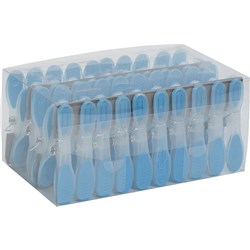 COMPASS PLASTIC PEGS BLUE PACK OF 40