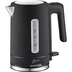 NERO SELECT KETTLE 1 LITRE STAINLESS STEEL BLACK