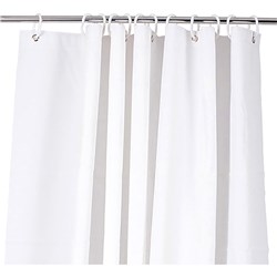 COMPASS SHOWER CURTAIN 1800W X 1800MMH WHITE