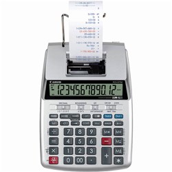 CANON P23DTSCI DESKTOP PRINTING CALCULATOR 12 DIGIT SILVER