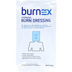 BURNEX BURN HYDROGEL FACEMASK 40 X 30CM