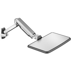 SYLEX CLAYMORE LAPTOP ARM DESK MOUNT WHITE