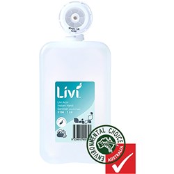 LIVI ACTIV INSTANT HAND SANITISER ALCOHOL FREE 1L