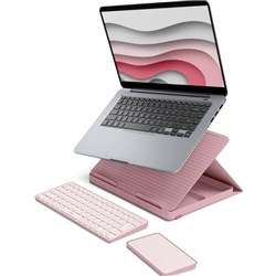 LOGITECH CASA LAPTOP POP-UP DESK 17 INCH BOHEMIAN BLUSH