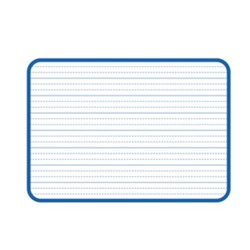 VISIONCHART DOUBLE SIDED MAGNETIC WHITEBOARD A4 DOTTED THIRDS AND PLAIN