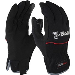 MAXISAFE G-FORCE RIGGER GLOVES SYNTHETIC 2XL BLACK