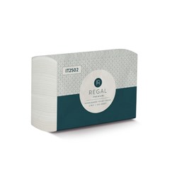 REGAL INTERLEAVED TOILET TISSUE 2 PLY 250 SHEETS CARTON OF 36