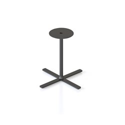 RAPIDLINE KOLO COFFEE TABLE BASE ONLY 500W X 500D X 432MMH BLACK