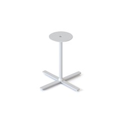 RAPIDLINE KOLO COFFEE TABLE BASE ONLY 500W X 500D X 432MMH WHITE