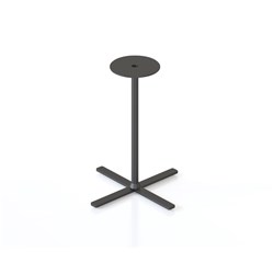 RAPIDLINE KOLO COFFEE TABLE BASE ONLY 500W X 500D X 562MMH BLACK