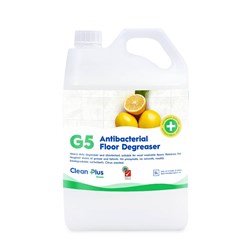 CLEAN PLUS G5 ANTIBACTERIAL FLOOR DEGREASER 5 LITRES