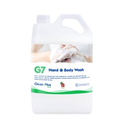 CLEAN PLUS G7 HAND & BODY WASH 5 LITRES