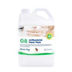 CLEAN PLUS G8 ANTIBACTERIAL HAND WASH 5 LITRES