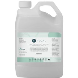 REGAL AIR FRESHENER ALCOHOL BASE MOUNTAIN AIR FRAGRANCE 5 LITRES