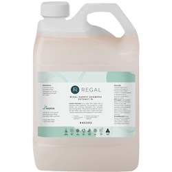 REGAL CARPET SHAMPOO EXTRACT ROSE FRAGRANCE 5 LITRES