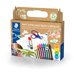 STAEDTLER NORIS JUMBO PAPER FIGURES CRAFTING SET