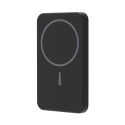 MOKI MAGNETIC WIRELESS POWER BANK 5000MAH BLACK